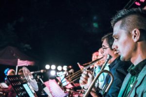 La Not Big Band actuará hoy en los jardines de Villa Victoria