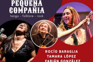 “Pequeña compañía” actuará en Villa Victoria con tango, folklore y rock