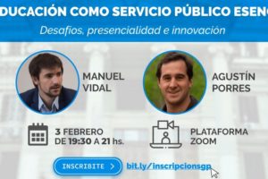 Inscriben para un seminario sobre educación como servicio público esencial