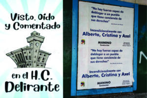 Malas noticias para Manino: de vaquillona con cuero a folletería berreta