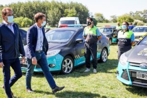 Diego Santilli junto a Julio Garro (Foto: municipalidad de La Plata)