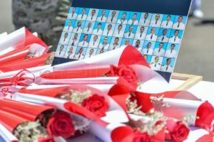 Homenaje realizado en noviembre de 2020 a las 44 víctimas del hundimiento del Submarino ARA San Juan al cumplirse tres años de los hechos investigados