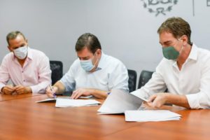 Polémica por los patrulleros porteños que Diego Santilli entregó a Mar del Plata