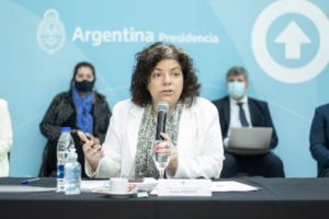 Vizzotti advirtió sobre la «posibilidad concreta» de una segunda ola en el país