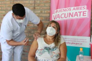 Hasta la fecha se aplicaron 1.263.378 vacunas en territorio bonaerense.