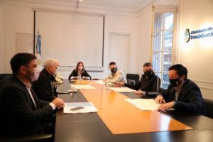 Teléfono para Berni: Frederic recibió a cuatro intendentes