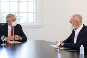 Alberto Fernández recibirá este viernes a Horacio Rodríguez Larreta en Olivos