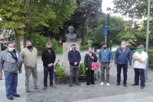 Emotivo acto de homenaje a Raúl Alfonsín en Mar del Plata