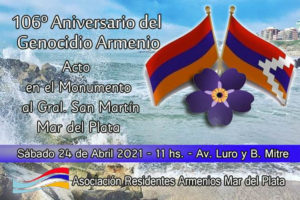 Residentes Armenios conmemoran Primer Genocidio del siglo XX