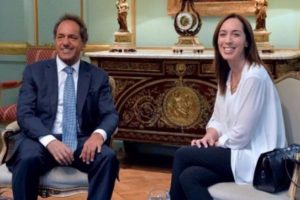 Scioli le apuntó a Vidal luego de leer parte de su libro