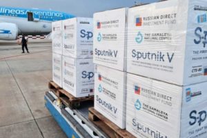 Llegaron 765.545 nuevas dosis de la vacuna Sputnik V
