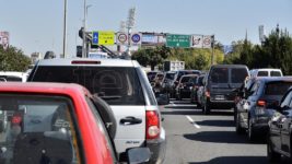 Atascos en la Panamericana por los «controles sanitarios»
