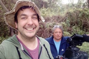 El realizador Matías Irigoin estrenó su nuevo documental, “Cuidado con las serpientes”