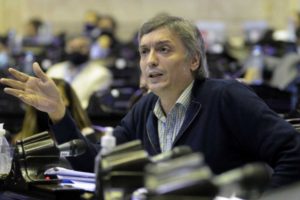 Dieron de alta a Máximo Kirchner, tras 24 horas de internación por cólicos renales