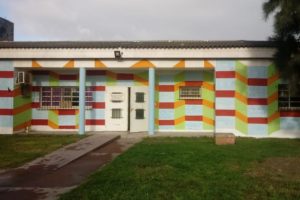 Pintaron un mural en el edificio de Zoonosis dentro del programa “Mar del Arte”