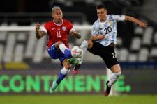 Otro empate para la Argentina: 1-1 ante Chile en su debut en la Copa América