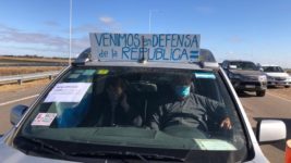 Alberto se bajó de un acto en Pergamino por una protesta de productores