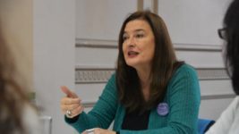 Una ministra de Kicillof y las mujeres sindicalistas también cruzaron a Facundo Moyano