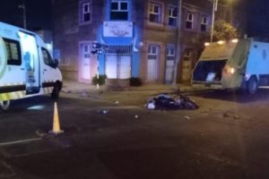 Un menor murió en un accidente tras chocar con su moto en la zona de la Nueva Terminal