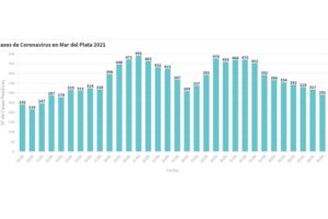 Descienden los casos en Mar del Plata, 291 contagios en las últimas 24 horas
