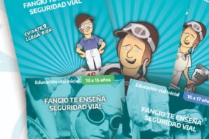La Provincia presentará libros de educación vial con consejos de Fangio