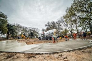 Avanza el plan “Mar del Plata + Verde” con trabajos en cuatro espacios públicos