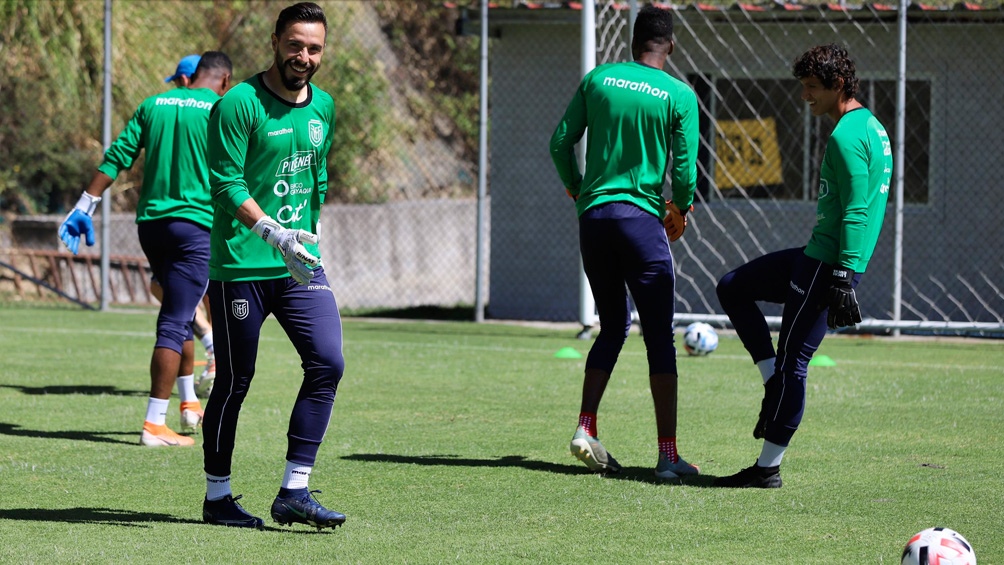 El Ecuador de Alfaro se entrenó con la mente puesta en la Selección argentina
