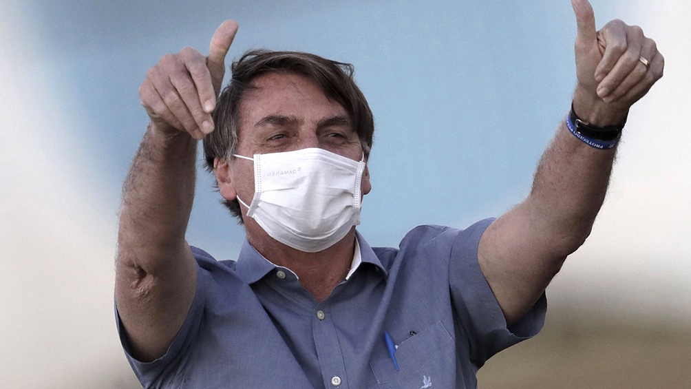 Bolsonaro dijo que «los argentinos están escapando hacia Brasil»