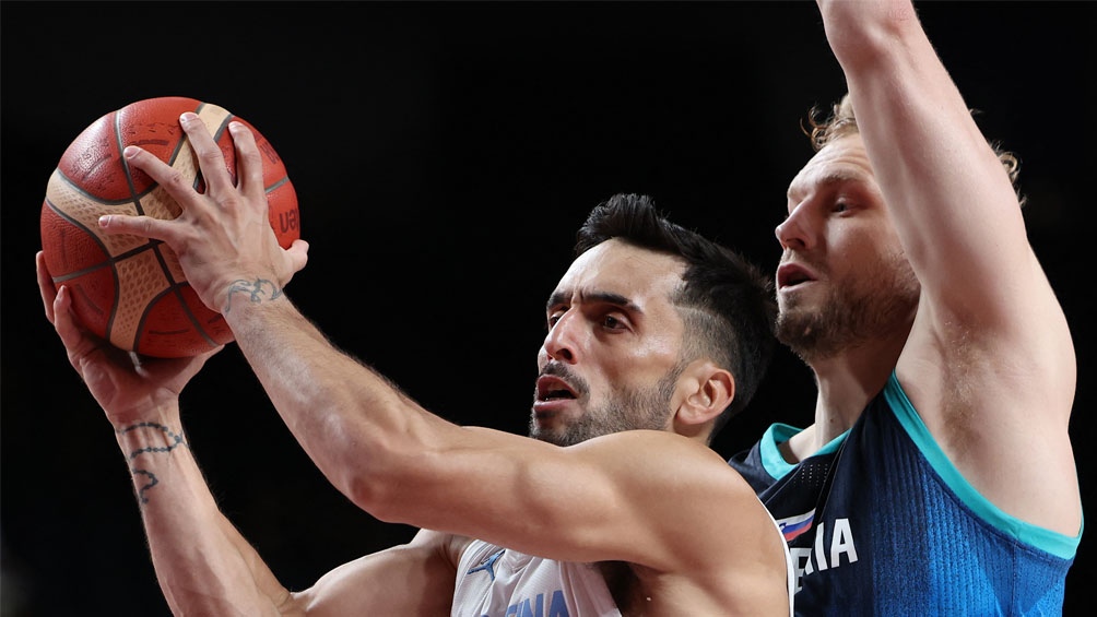 Argentina sufrió a Eslovenia y a Doncic, en el debut Olímpico