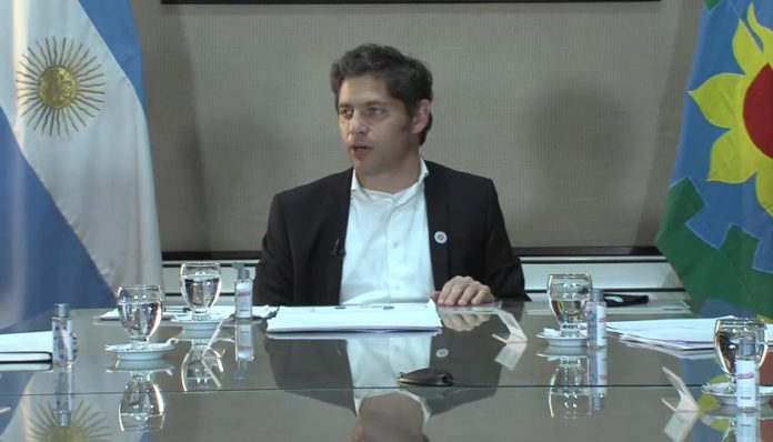 Kicillof habló de un “momento bisagra” para la “reconstrucción” de la provincia