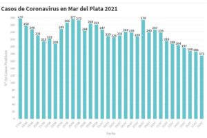 Mar del Plata: 175 nuevos casos de Covid-19 y ningún fallecimiento