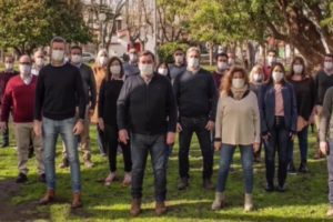 Montenegro en campaña: “Tenemos que decidir de qué lado estamos”