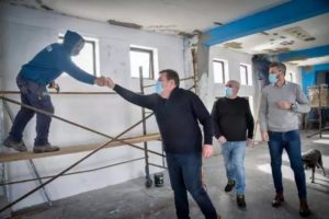 Comenzó a puesta en valor del Patinódromo Municipal