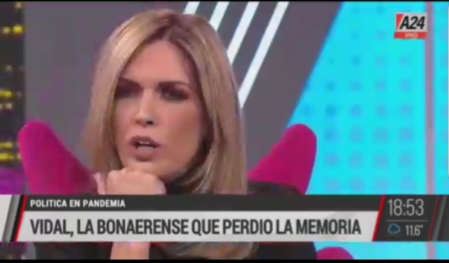 Viviana Canosa defenestró a María Eugenia Vidal: «Me da asco»