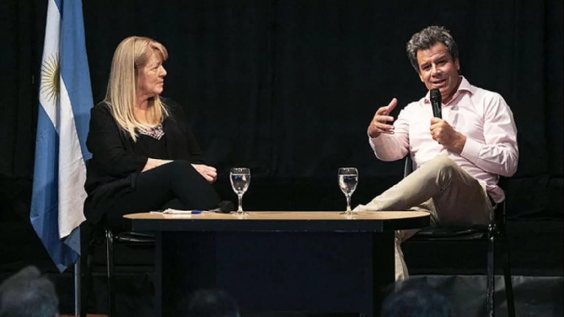 Stolbizer junto a Manes: construyen con coincidencias políticas; ”Nos permite discutir presente y no pasado”