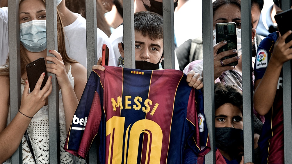 La prensa catalana lamenta la partida de Messi