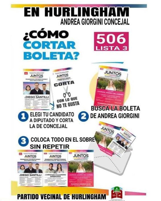 Es aliada de Manes y pide cortar a favor de Santilli en Hurlingham