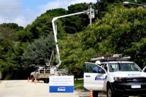 EDEA trabaja en la mejor de la red eléctrica de la ciudad