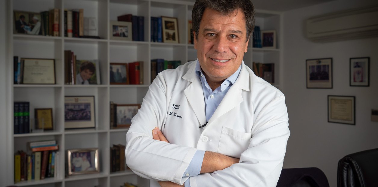 En modo áspero Facundo Manes visitó la ciudad