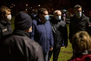 Repotenciaron el alumbrado de la Plaza del Folklore
