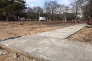 Comenzaron nuevas obras en la Plaza Pueyrredon
