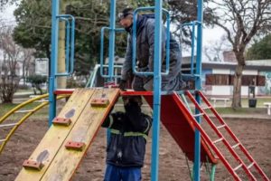 Realizan mejoras en la Plaza de la Revolución