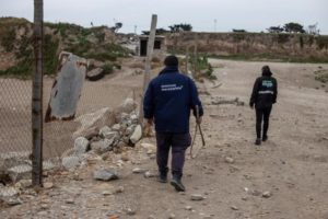 Realizaron un rastrillaje en la zona donde una jauría atacó a varias personas