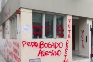 Víctimas de violencia de género se manifestaron en Tribunales
