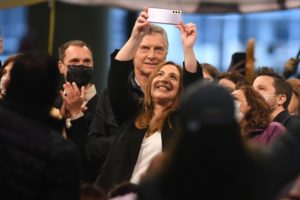 Macri estuvo en el cierre de Vidal y quiere liderar el bunker de Cambiemos en Costa Salguero