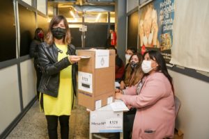 Ya votó Virginia Sívori