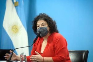 Vizzotti volvió a defender las medidas de flexibilización sobre el uso del barbijo