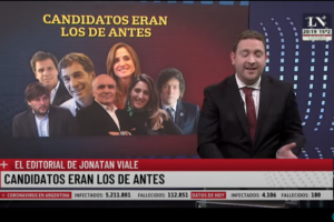 Jonatan Viale impactó con un editorial sobre actos y cierre de campañas