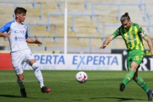 Godoy Cruz goleó a Aldosivi, que llegó a su cuarta derrota consecutiva