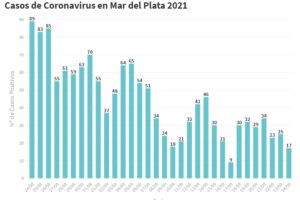 Se sumaron hoy 17 nuevos contagios en General Pueyrredon